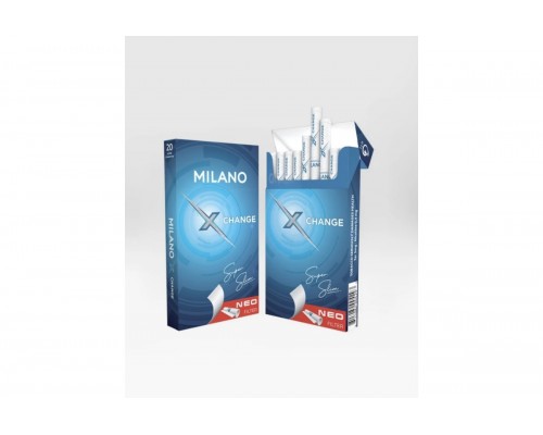 Сигареты Milano Superslim Change (Милано Суперслим Чейндж Кнопка Яблоко-Мята) оптом