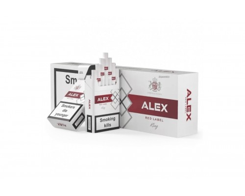 Сигареты Alex Red Label King Size (Алекс Красный Кинг Сайз) оптом Сигареты Alex Red Label King Size (Алекс Красный Кинг Сайз) оптом